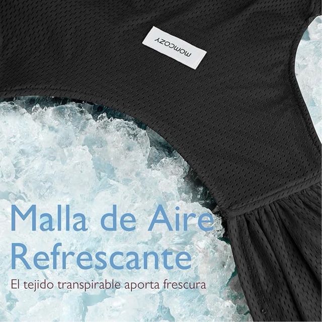 Fular portabebé nero MAI USATO