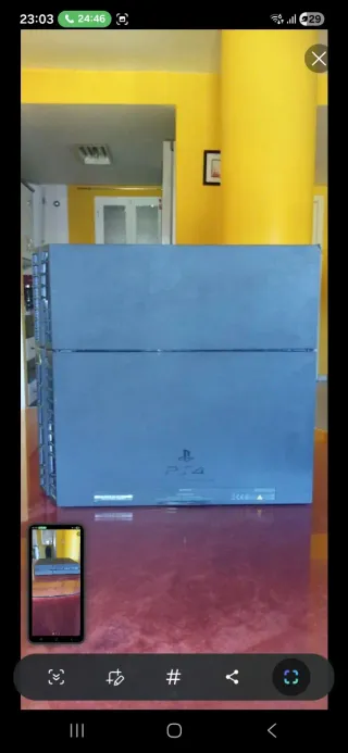 PlayStation 4 PS4 negra