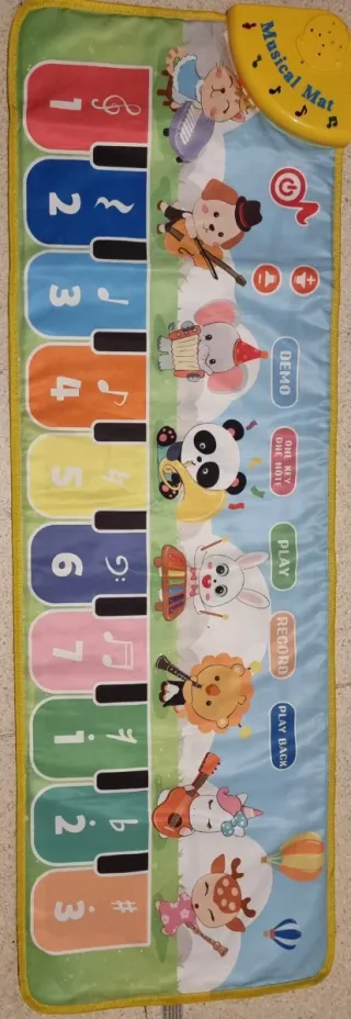 Alfombra Piano Musical Bebé