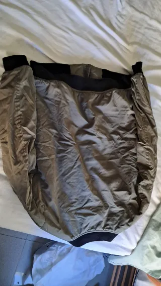 Cazadora Zara Aviación Verde Talla S