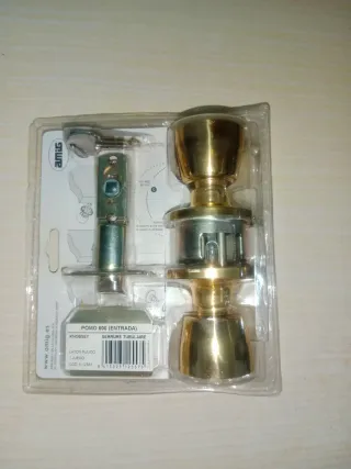 Pomo de puerta con llave