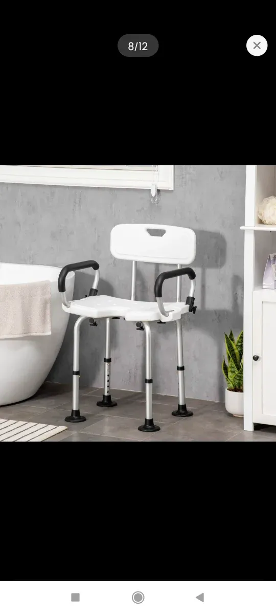 Silla Ducha Taburete Baño Asiento Antideslizante