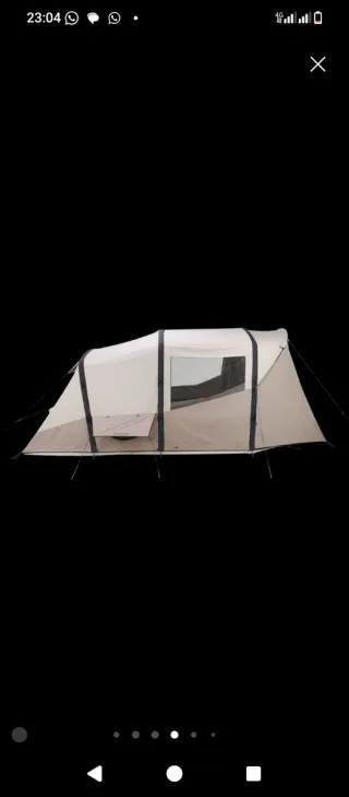 Tienda de campaña hinchable de polialgodón