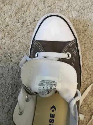 Converse grises talla 39