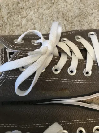 Converse grises talla 39