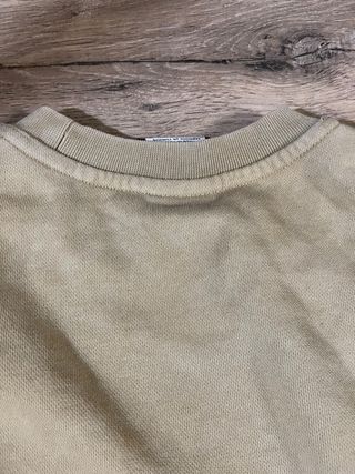 Sudadera Nike Beige Logo Retro Talla XS