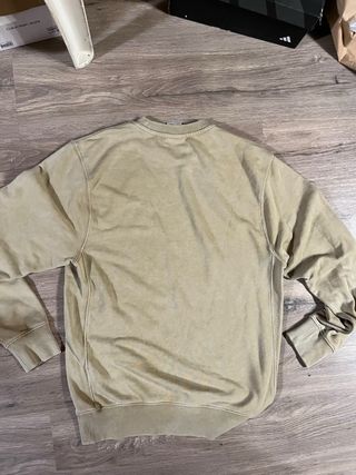 Sudadera Nike Beige Logo Retro Talla XS