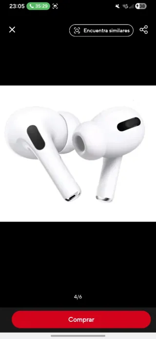 Auriculares Inalambricos Blancos