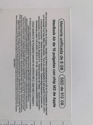 MacBook Air 15’ 2023