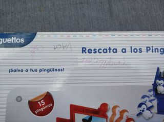 Juego Rescata a los Pingüinos T-Toca