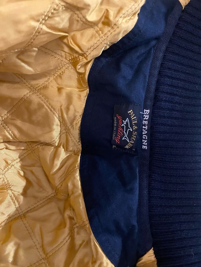 Cazadora Lana Paul & Shark Negra