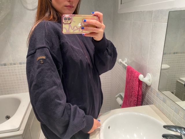 Cazadora Lana Paul & Shark Negra