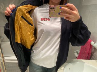 Cazadora Lana Paul & Shark Negra