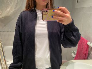 Cazadora Lana Paul & Shark Negra