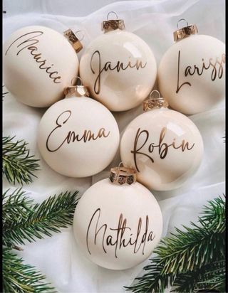 Palla di Natale personalizzata Federica