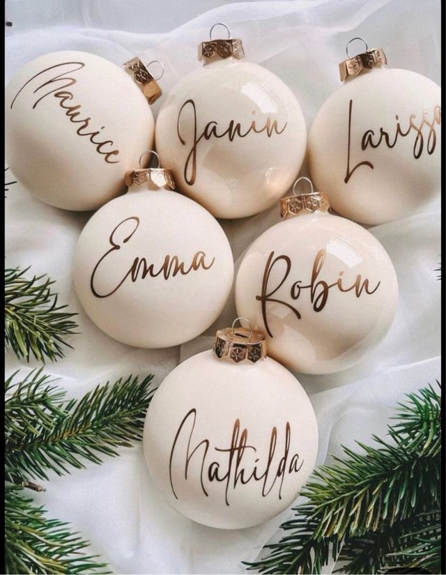 Palla di Natale personalizzata Federica