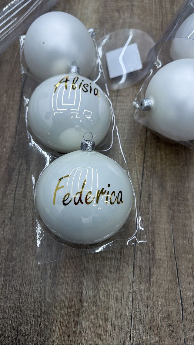 Palla di Natale personalizzata Federica