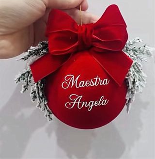 Palla di Natale personalizzata Federica