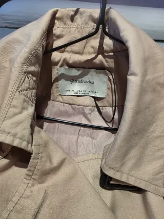 Gabardina Beige Stradivarius