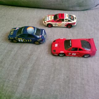 Coches Scalextric 3x55€