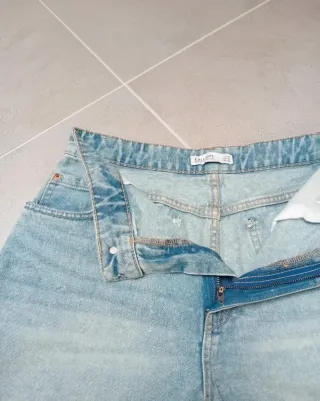 Denim Bermuda shorts donna