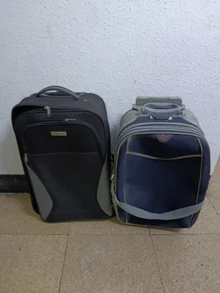 2 Maletas de viaje con ruedas