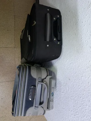 2 Maletas de viaje con ruedas