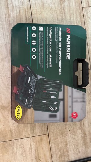 Maletín de herramientas Parkside nuevo sin abrir
