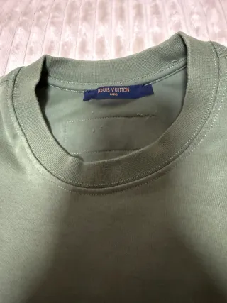 Camiseta Louis Vuitton Verde Talla S