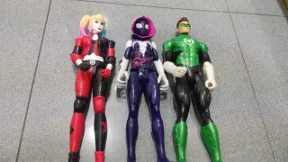 OFERTA Lote Figuras: Linterna Verde, Ghost Spider