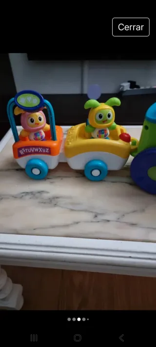 Tren Fisher-Price para bebés