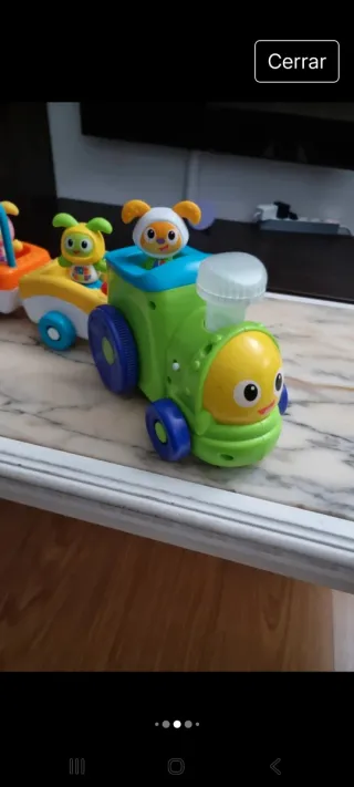 Tren Fisher-Price para bebés