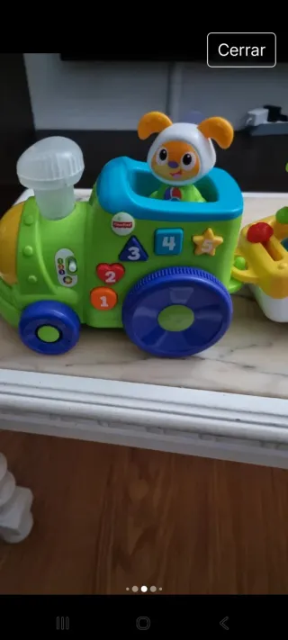 Tren Fisher-Price para bebés