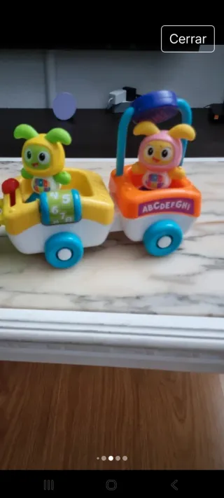 Tren Fisher-Price para bebés