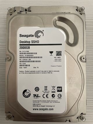 Disco Duro Seagate 2TB SSHD