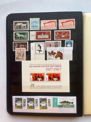 Clasificador Sellos Alemania DDR/BRD 16 PAG
