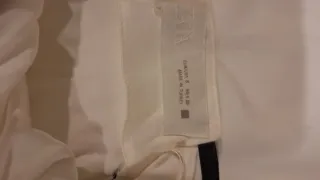 Mono Zara Blanco y Negro