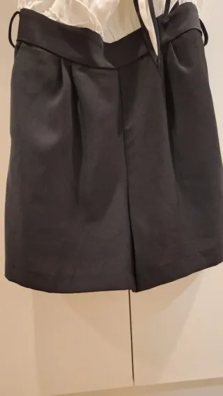 Mono Zara Blanco y Negro