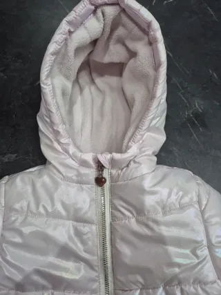 Piumino Bambina Bianco Perla 24 Mesi 2 Anni