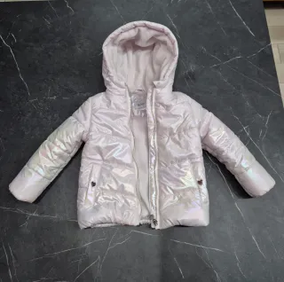 Piumino Bambina Bianco Perla 24 Mesi 2 Anni