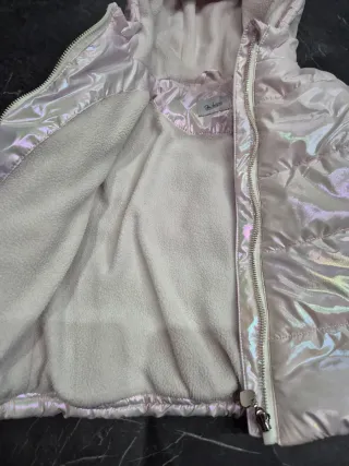 Piumino Bambina Bianco Perla 24 Mesi 2 Anni