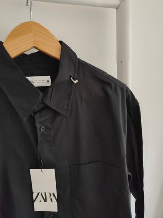 Camisa Zara Man Negra