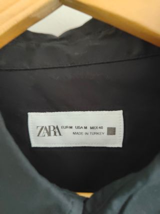 Camisa Zara Man Negra