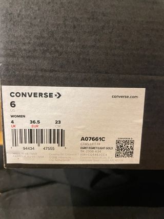 Converse Blancas Plataforma