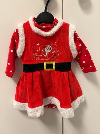 Vestitino Natale Neonata 0-3 Mesi