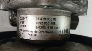 1127296 bomba de dirección 9647983580 citroen c8