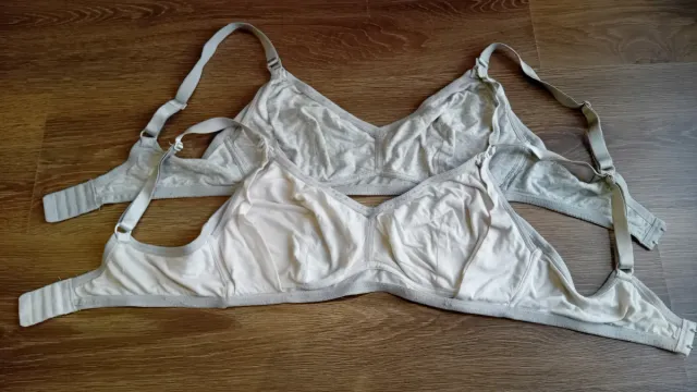 2 Sujetadores de Embarazo y Lactancia Suaves