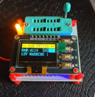 Tester RAM 4116/4164 Commodore Sinclair