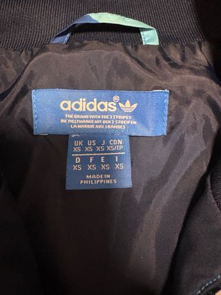 Chaqueta Adidas Talla XS Azul