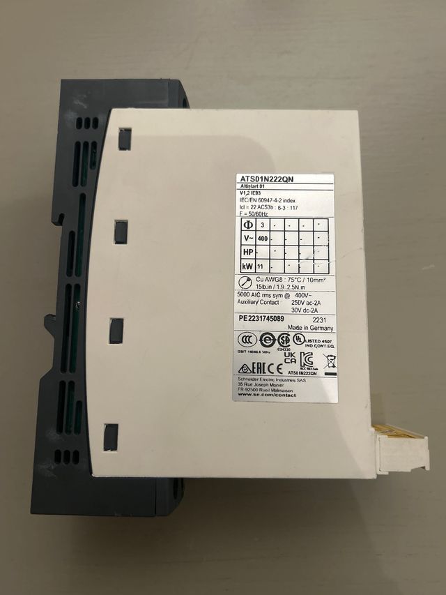 Arrancador Suave Schneider Altistart 01 ATS01